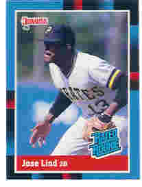 1988 Donruss Baseball Cards    038      Jose Lind RC